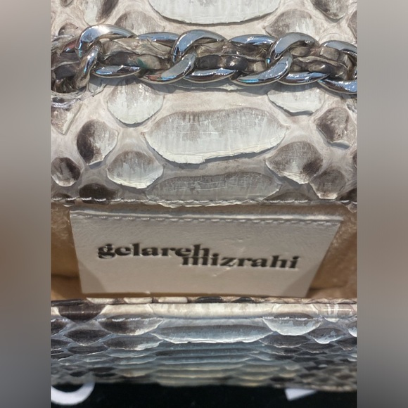 Gelerah Mizrahi ITSY BITSY MICRO MINI PYTHON CHAIN BAG - Picture 3 of 6